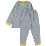 Organic Cotton Pyjamases Children's Clothing Petit Bateau Pyjacourt White/Red 12år 150cm