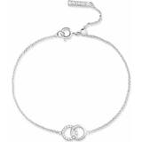 Olivia Burton Bejewelled Interlink Chain Bracelet - Silver/Transparent