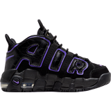 Indoor Sport Shoes Children's Shoes Nike Air More Uptempo PS - Black/White/Metallic Gold/Action Grape