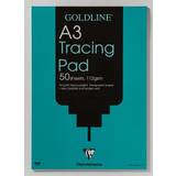Sketch & Drawing Pads Clairefontaine Goldline Heavyweight Tracing Pad 112gsm A3 50 Sheets