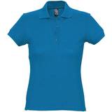 Sol's Women's Passion Pique Polo Shirt - Aqua