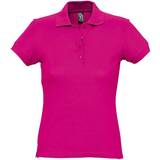 Sol's Women's Passion Pique Polo Shirt - Fuchsia