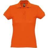 Sol's Women's Passion Pique Polo Shirt - Orange