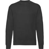 Fruit of the Loom Unisex Adult Classic Drop Shoulder Sweatshirt (5XL) (Black)
