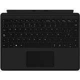 Keyboards on sale Microsoft Surface Pro X Keyboard Clavier avec trackpad rétroéclairé Espagnol noir commercial pour Surface Pro X