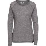 Merino Wool T-shirts Trespass Womens/Ladies Libra Merino Base Layer Top