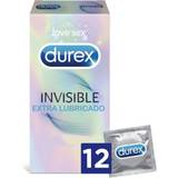 Durex Sex Toys Durex Invisible Extra Lubricated Condoms x12