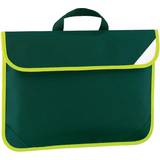 Green Messenger Bags Quadra Enhanced-Vis Book Bag 4 Litres (Pack of 2) (One Size) (Bottle Green)