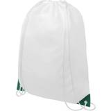 Bullet Oriole Contrast Drawstring Bag (One Size) (White/Green)