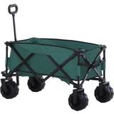 Garden Power Tool Accessories OutSunny Garden Trolley Foldable with Carry Bag