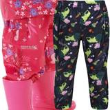 Pink Rain Pants Children's Clothing Regatta Peppa Pig Waterproof Pack-It Overtrousers