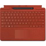 Red Stylus Pens Microsoft Surface Pro X Signature + Slim Pen Red