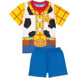 Short Sleeves Pyjamases Children's Clothing Toy Story Kid's Woody Cowboy Character - Blue