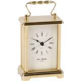 Gold Clocks Freemans Wm.Widdop Carriage White dial Wall Clock