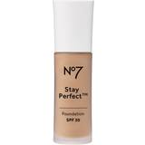 No7 Base Makeup No7 Stay Perfect Foundation SPF30 #14 Deeply Beige