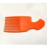 Red Hair Combs Afro Comb untangle Hair Brush Colours Red Orange Pink & Yellow/Orange