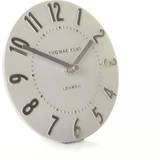 Thomas Kent Mulberry Mantel Clock, 15cm, Silver Table Clock