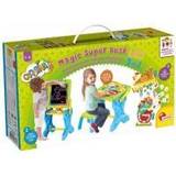 Plastic Toy Boards & Screens Lisciani 72415 Carotina Magic Led Super Desk 3 in 1, Bleu, Vert, Jaune, Rouge