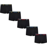 Reebok Men's Underwear on sale Reebok Logo Trunks 5-pack - Black