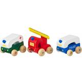 Wooden Toys Emergency Vehicles Orange Tree Toys First Emergency Vehicles Wooden Toy