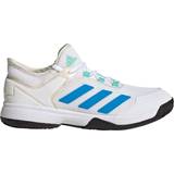 Racket Sport Shoes Children's Shoes adidas Kid's Ubersonic 4 - Cloud White/Pulse Blue/Core Black