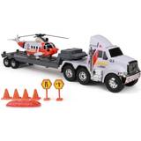 Funrise Mighty Fleet Titans Flatbed Truck with Helicopter