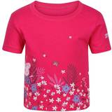 Blue Tops Children's Clothing Regatta Peppa Pig Printed Short Sleeve T-shirt - Pink Fusion (RKT126_4LZ)