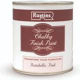 Rustins Chalky Finish Paint, Portobello Pink 250ml