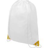 Bullet Oriole Contrast Drawstring Bag (One Size) (White/Yellow)