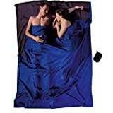 Sleeping Bag Liners & Camping Pillows Cocoon TravelSheet Double Size Silk tuareg/ultramarine blue 2022 Inlets
