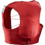 Women Running Backpacks Salomon Adv Skin 5 With Flasks Hydration Vest Red L
