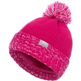 Pink Beanies Children's Clothing Trespass Kid's Bobble Hat Knitted Fleece Lined Nefti