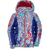 Down jackets - Removable Hood Spyder Bitsy Atlas Synthetic Down Jacket