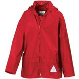 Red Rain Overalls Children's Clothing Result Childrens Unisex Heavyweight Waterproof Rain Suit (Jacket & Trouser Suit) (Navy)