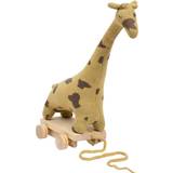 Fabric Pull Toys Smallstuff Pull Along Giraffe
