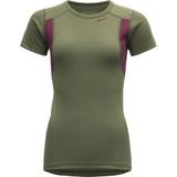 Devold Hiking Woman T-Shirt Merino shirt L, olive/grey