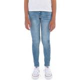 Grey - Jeans Trousers Levi's Junior 710 Super Skinny Jeans - Blue