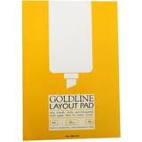 Paper Clairefontaine Goldline Layout Pad A4 White GPL1A4
