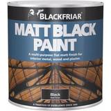 Black Acrylic Paints Blackfriar Matt Black Paint 125ml
