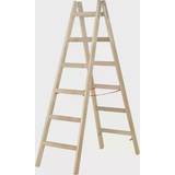 Combination Ladders 7141 Timber Double Sided Step Ladder 2 x 6 Tread