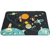 Space Adventure Playmat, Tender Leaf Toys Play Gyms & Play Mats, Black