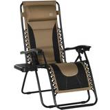 Patio Chairs Garden & Outdoor Furniture OutSunny Zero Gravity Reclining Chair