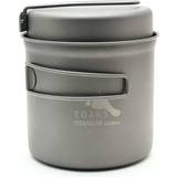 Toaks Titanium Pot with Pan 1300ml