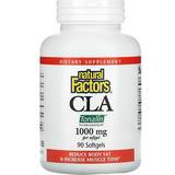 CLA Weight Control & Detox Natural Factors CLA Tonalin 1000 mg 90 Softgels
