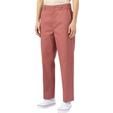 Pink - Women Trousers Dickies 874 Cropped Work Pants Women - Rose
