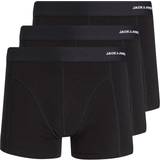 Jack & Jones Men Underwear Jack & Jones 3-pack Bamboo Viscose Trunks - Black