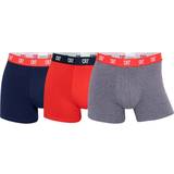 CR7 Men's Underwear CR7 Men's Cotton Trunks 3-pack - Navy/Red