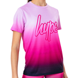 Hype Kid's Bubblegum Fade T-shirt - Pink (GIRLQ1HYP06)