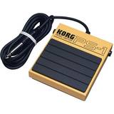 Yellow Pedals for Musical Instruments Korg PS-1