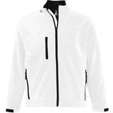 Men - Outdoor Jackets - White Sol's Relax Soft Shell Jacket - White